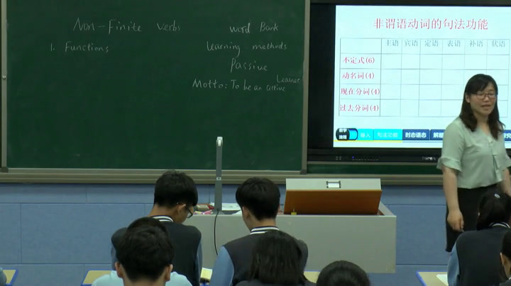 译林版英语模块六《Grammar and usage(2):Overview:infinitive,verb-ing and verb-ed(I)》江苏老师-县级优课