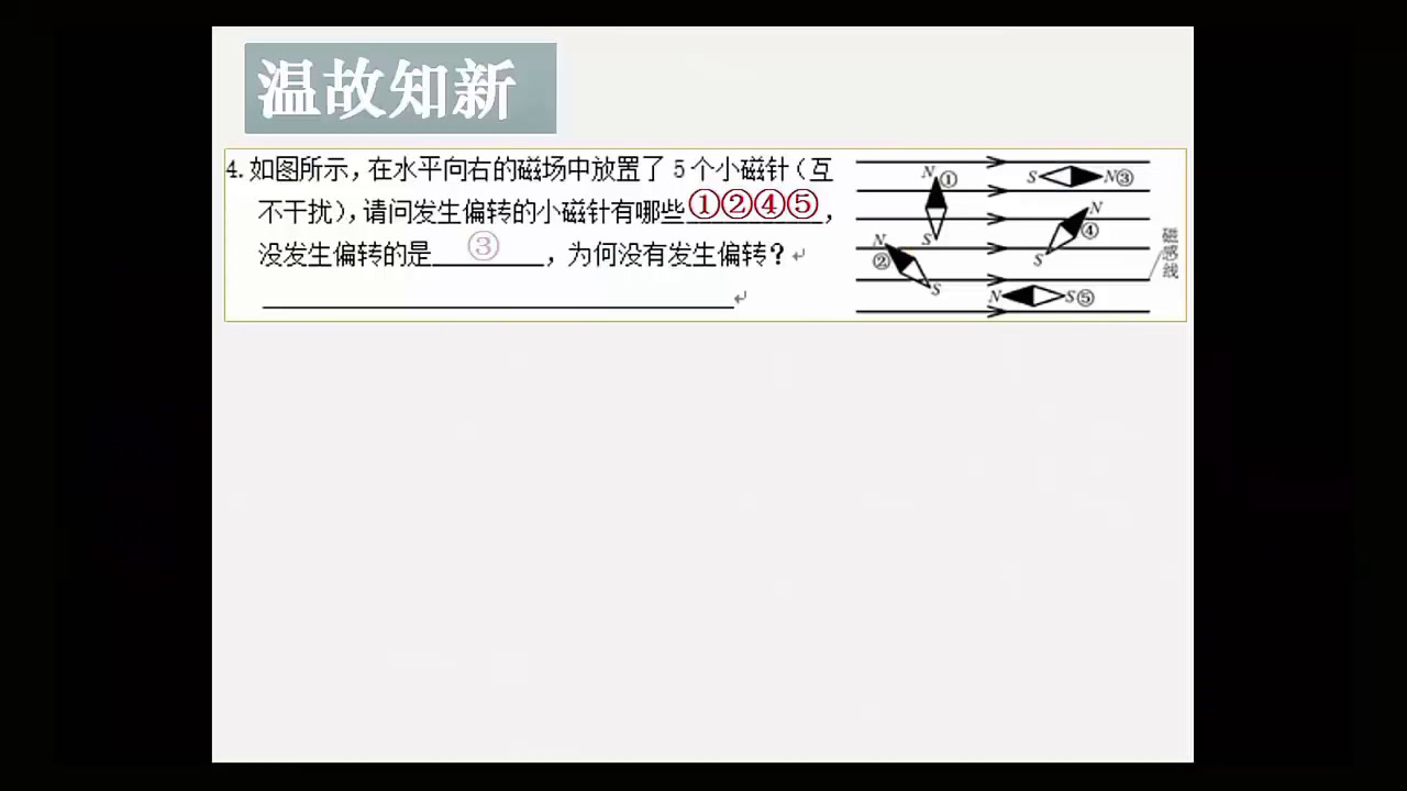 苏科版物理九下《二、电流的磁场》江苏张老师-全国一等奖