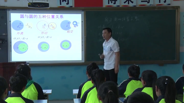 华东师大版数学九下《圆与圆的位置关系》吉林张老师-县级优课
