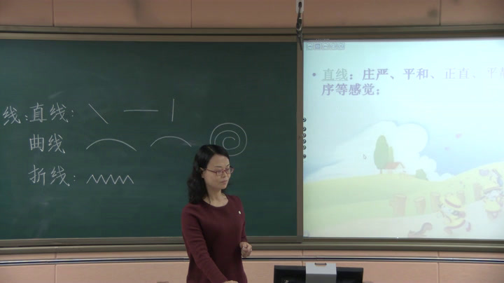 岭南版美术二下《3.美妙多变的线条》内蒙刘老师-市一等奖