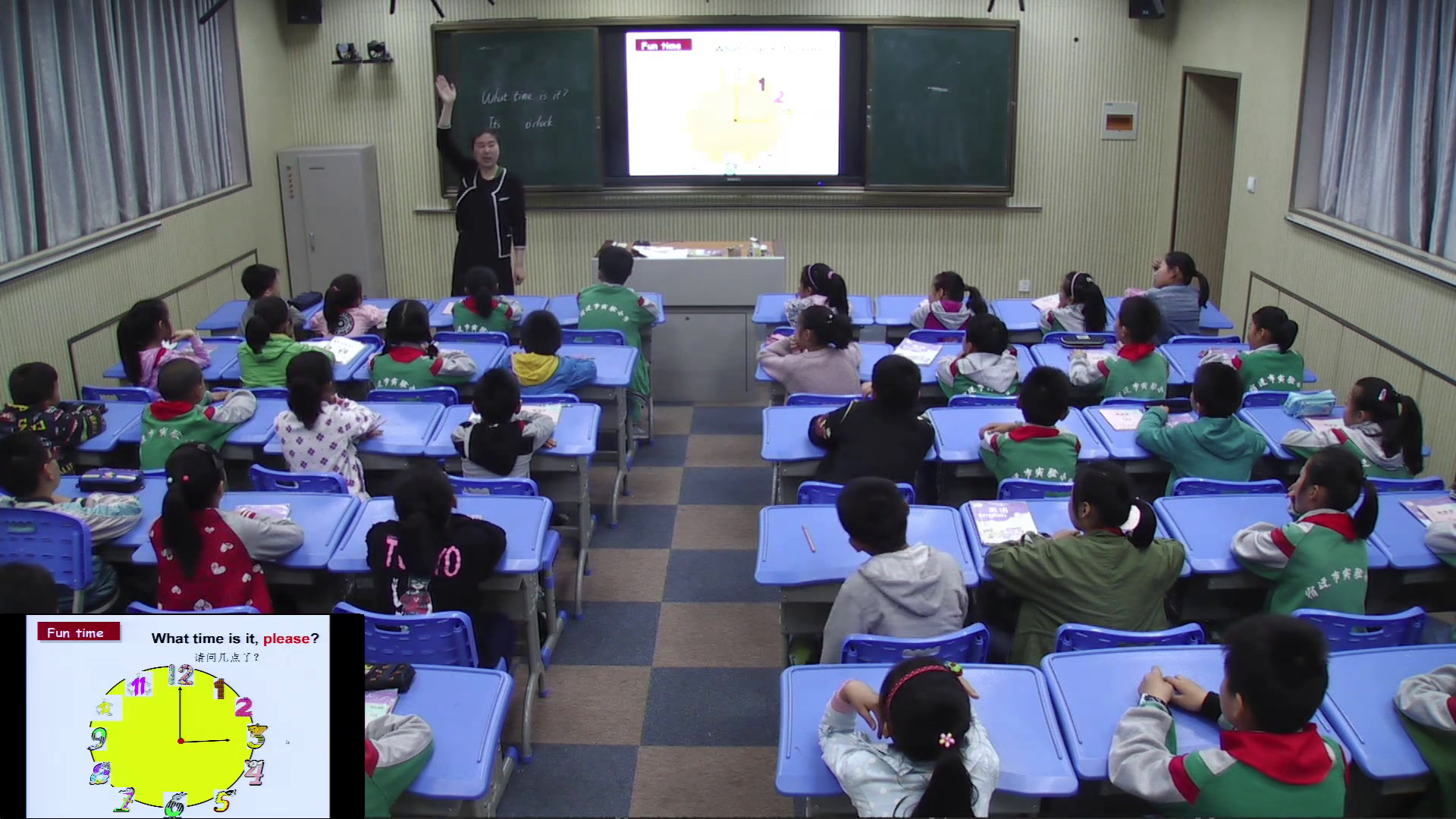 译林版英语三下《Unit 6 What time is it?-Sound time, Rhyme time, Checkout time & Ticking time》江苏张老师-市一等奖