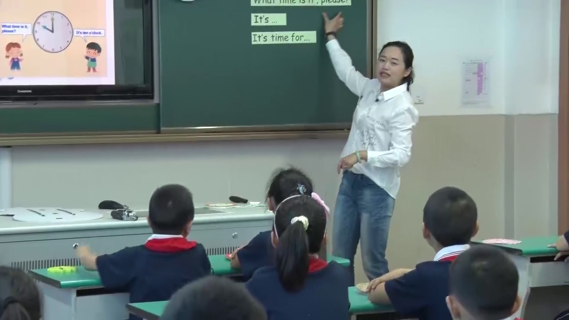 译林版英语三下《Unit 6 What time is it?-Sound time, Rhyme time, Checkout time & Ticking time》江苏金老师-市一等奖