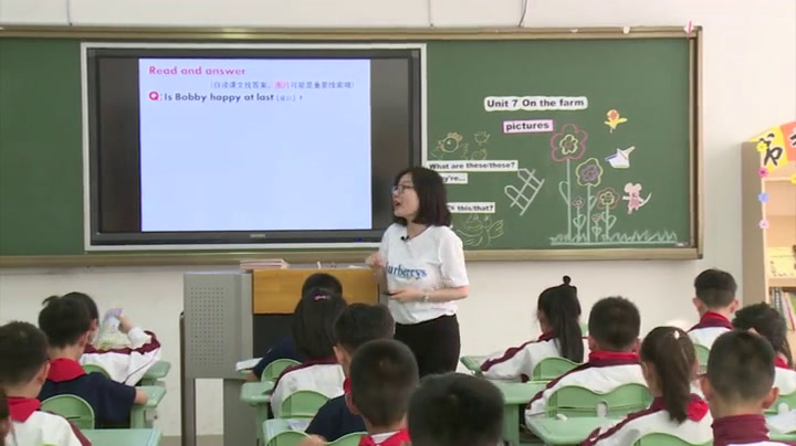 译林版英语三下《Unit 7 On the farm-Fun time&Cartoon time》江苏老师-市一等奖