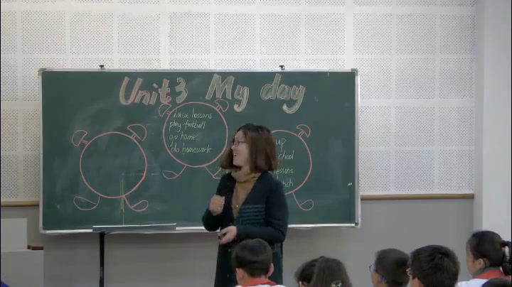 译林版英语四下《Unit 3 My day-Story time》江苏顾老师-市一等奖