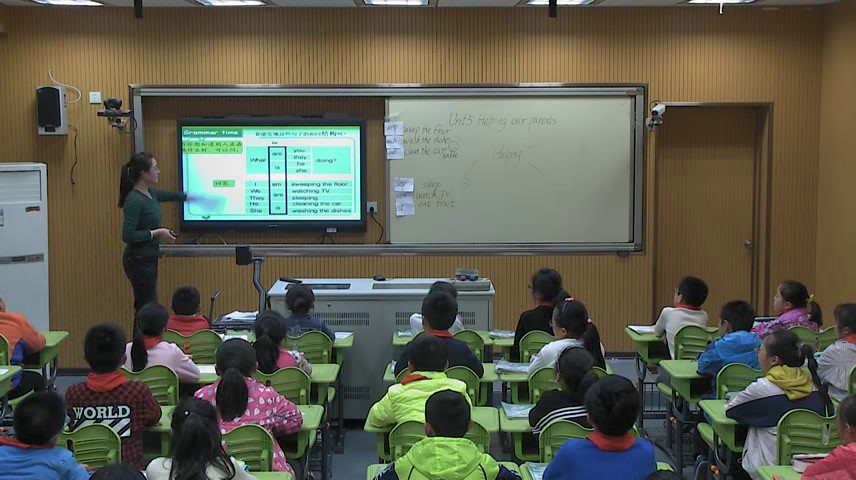 译林版英语五下《Unit 5 Helping our parents-Grammar & Fun time》江苏吴老师-市一等奖