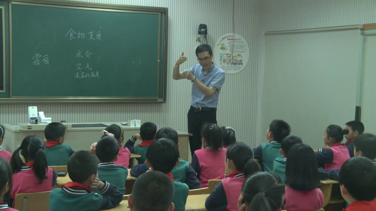 教科版科学四下《减慢食物变质的速度》浙江陈老师-全国一等奖