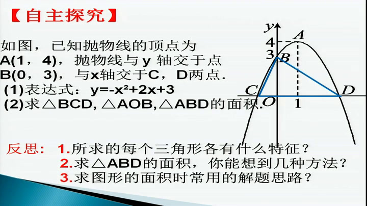 冀教版数学九下《二次函数y=ax2+bx+c的图像和性质》河北张老师-市一等奖