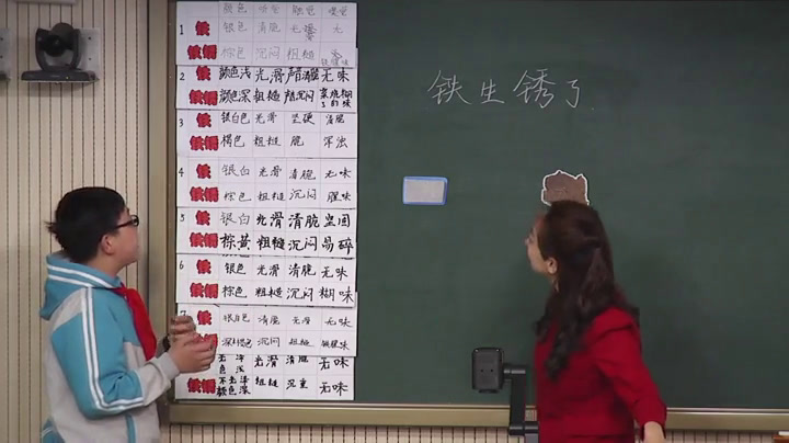 教科版科学六下《铁生锈了》天津孙老师-省一等奖