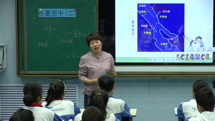 教科版科学六下《在星空中（二）》宁夏郑老师-省一等奖