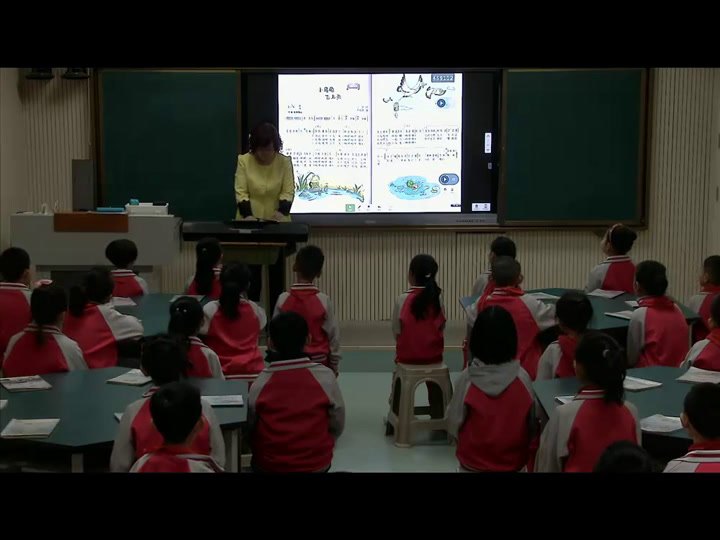 湘文艺版音乐二下《（歌表演）小乌龟飞上天》山西巩老师-全国一等奖