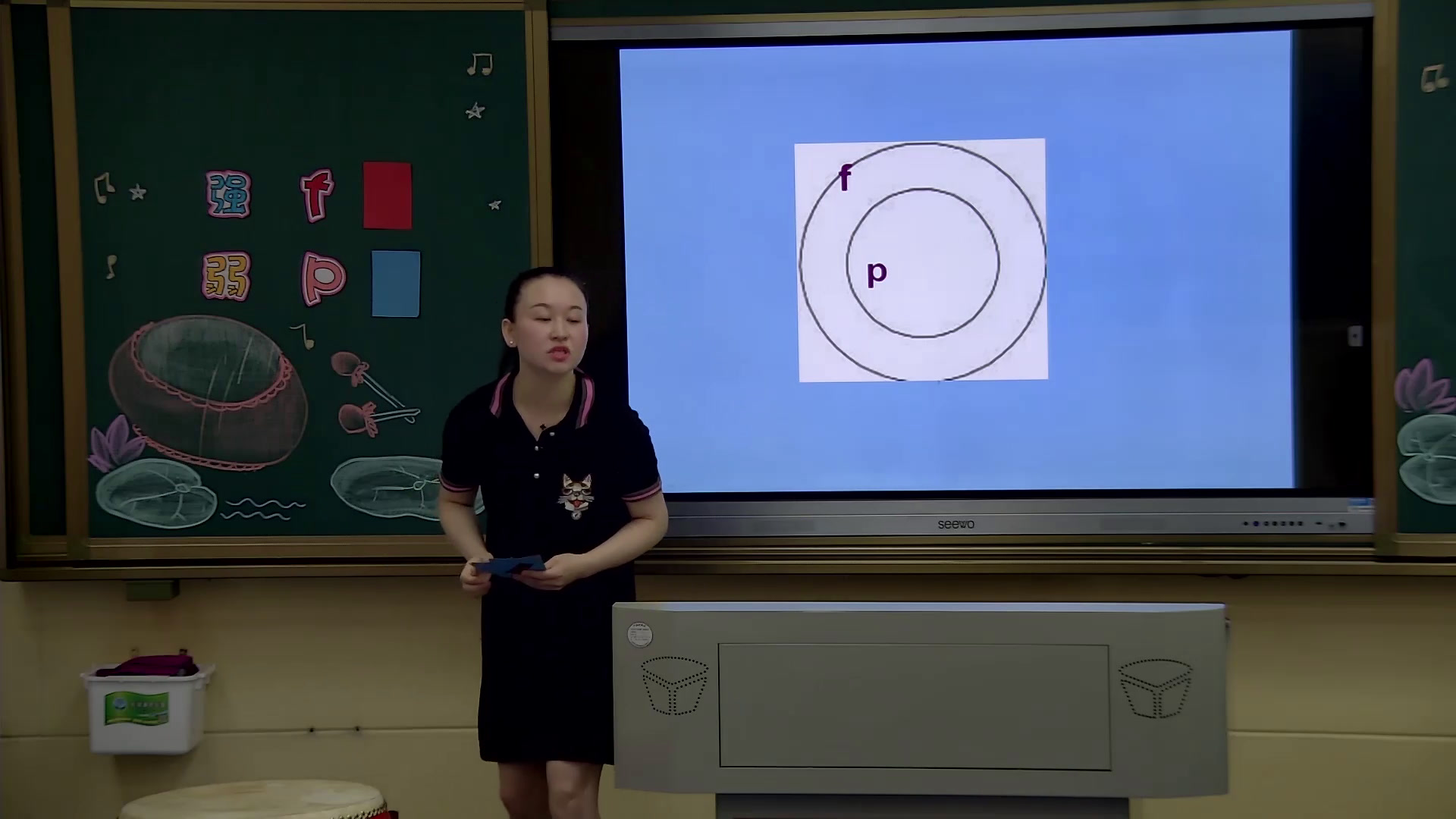 湘文艺版音乐一下《（唱一唱）是谁在敲》湖南林老师-县级优课