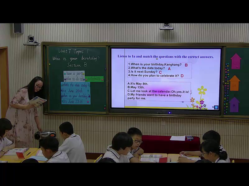 科普版英语七下 Unit 7 Topic 1《SectionB》内蒙刘老师-全国一等奖