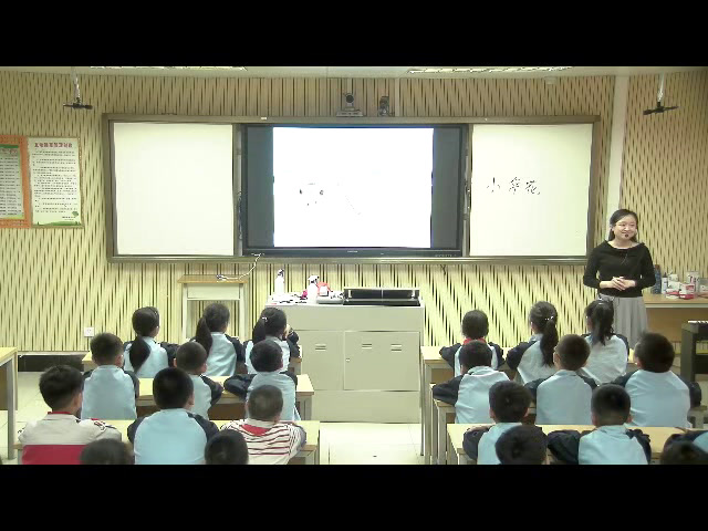 湘文艺版音乐三下《小伞花》广西许老师-市一等奖
