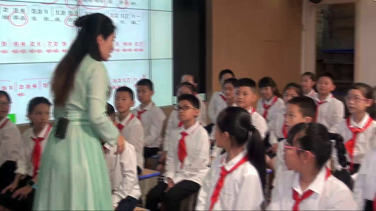 湘文艺版音乐四下《（演唱）知更鸟的歌》福建李老师-全国一等奖