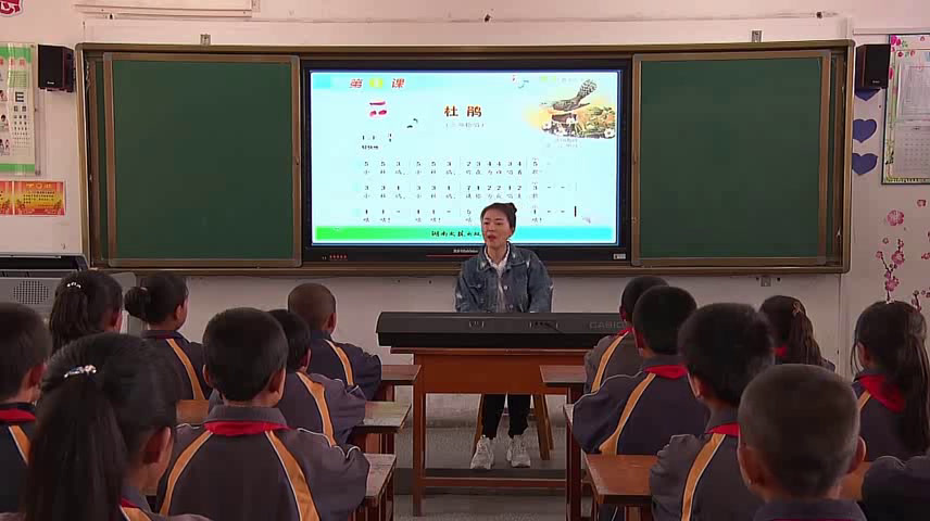 湘文艺版音乐四下《（演唱）杜鹃》宁夏刘老师-县级优课
