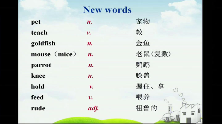 牛津译林版英语七下 Unit 8《Welcome to the unit》广西农老师-省一等奖