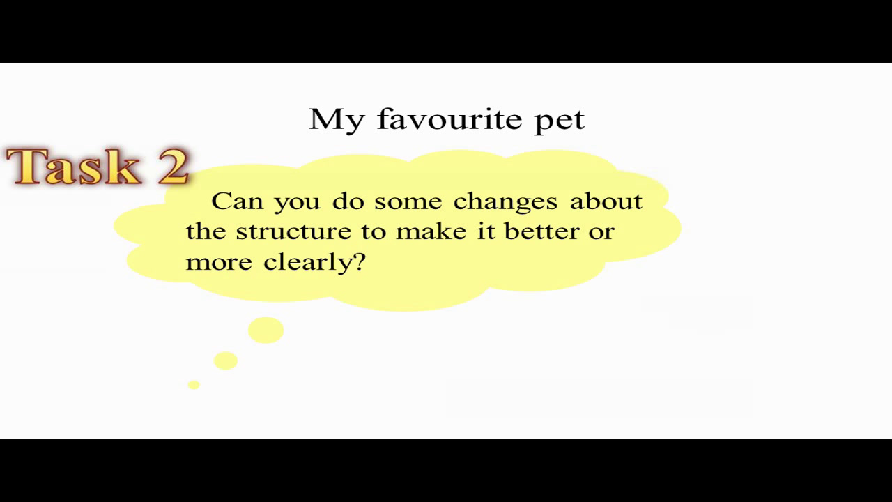 牛津译林版英语七下《Task：My favourite pet》江苏陈老师-市一等奖