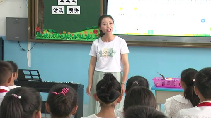 湘文艺版音乐六下《（演唱）哩哩哩》宁夏杨老师-市一等奖