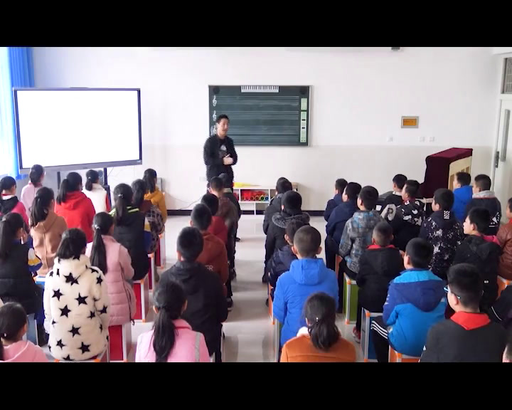 湘文艺版音乐六下《（演唱）哩哩哩》甘肃李老师-县级优课