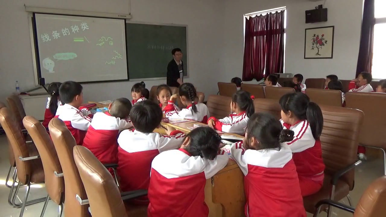 冀美版美术二下《2.各种各样的线》辽宁宋老师-县级优课