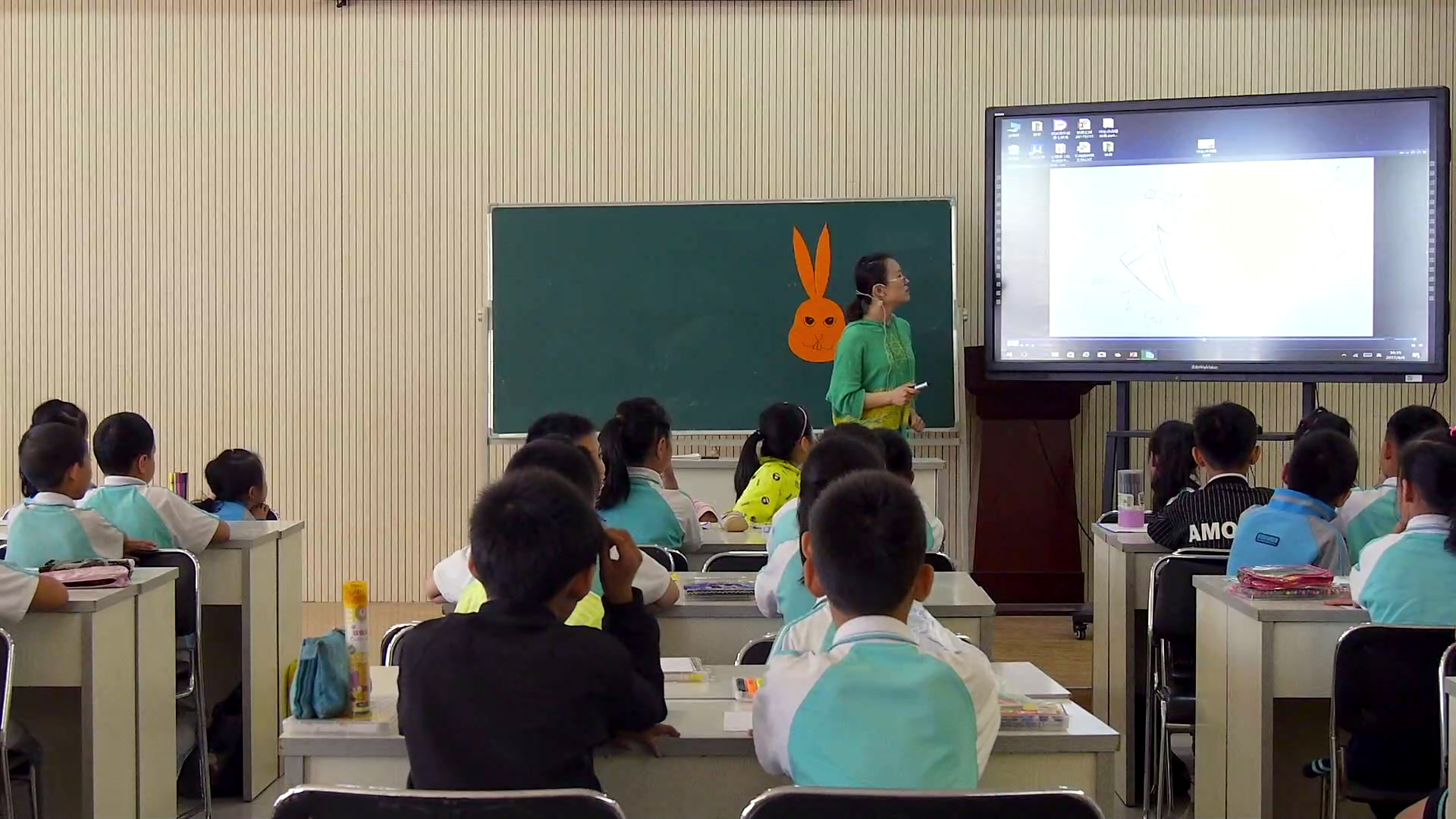 冀美版美术一下《12.小兔的奇遇》河北郭老师-全国一等奖