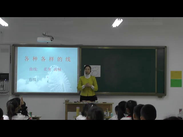 冀美版美术二下《2.各种各样的线》河北马老师-市一等奖