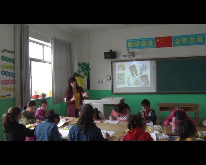 冀美版美术三下《2.点彩画》河北张老师-县级优课