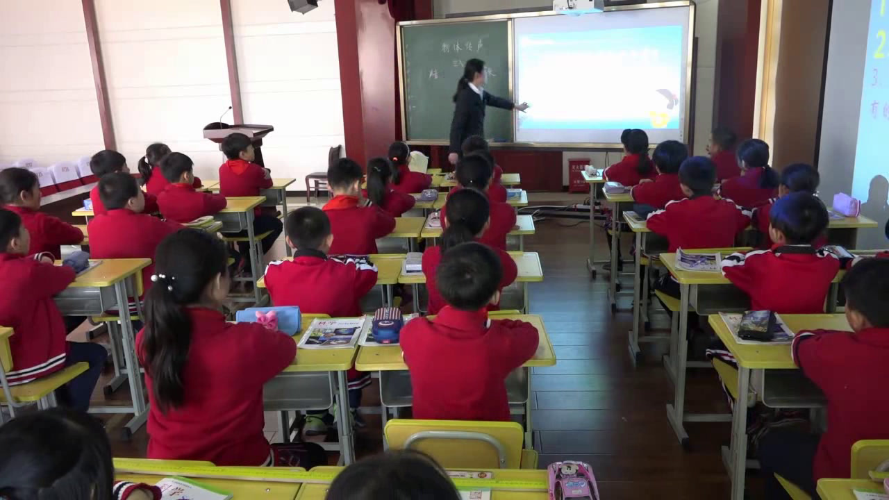 冀人2001版科学三下《4物体传声》河北高老师-市一等奖