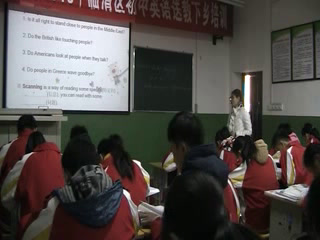 外研版英语七下《Unit 2 Here are some ways to welcome them.》陕西周老师-市一等奖
