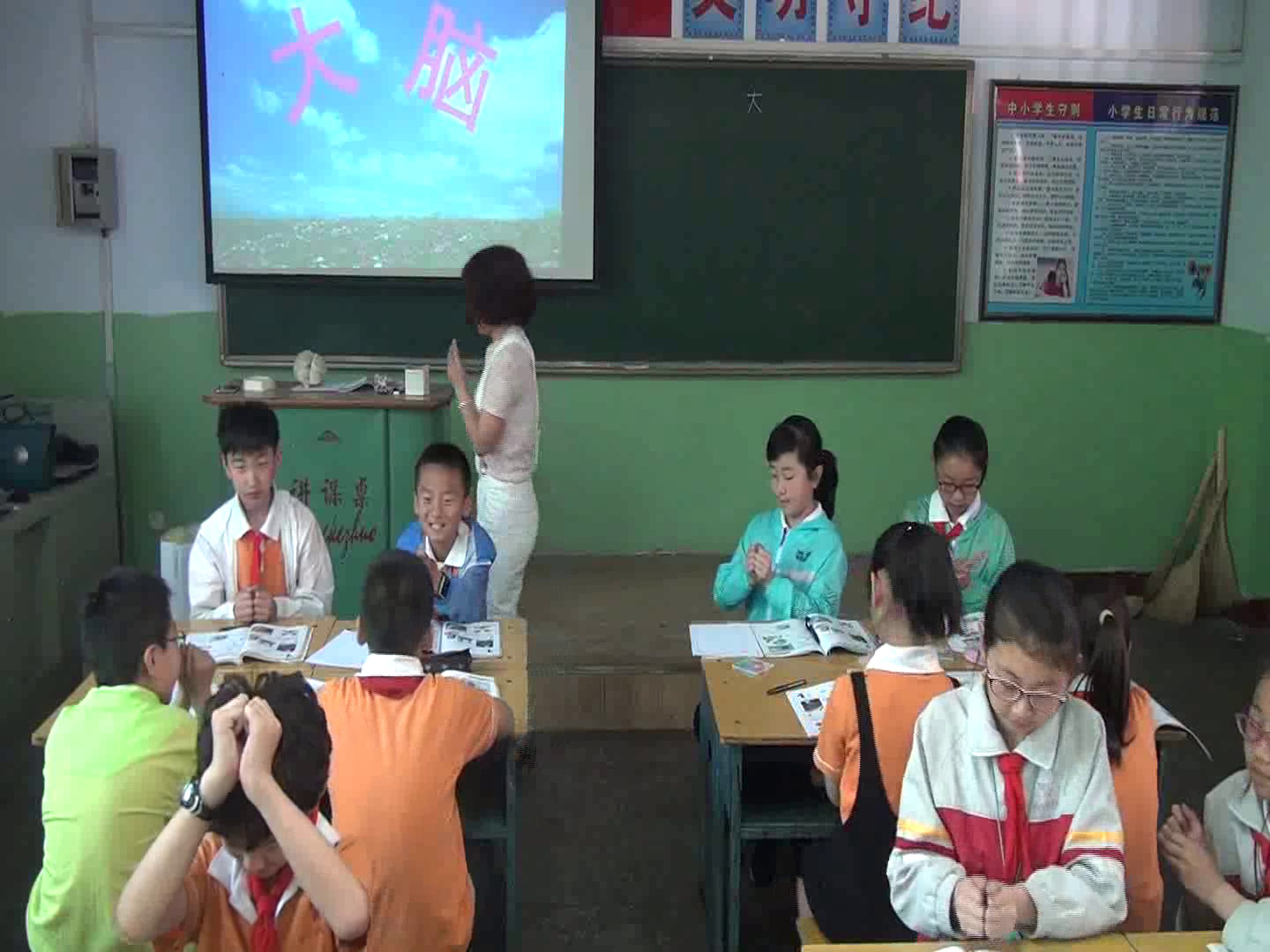 苏教2001版科学五下《1大脑》山西原老师-市一等奖