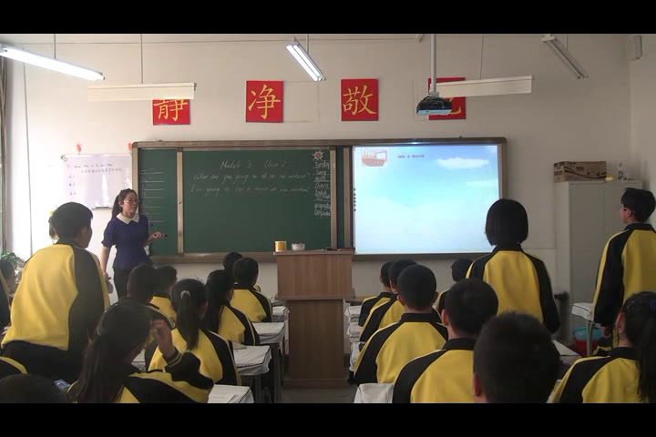 外研版英语七下《Unit 1 What are you going to do at the weekend》辽宁牟老师-市一等奖