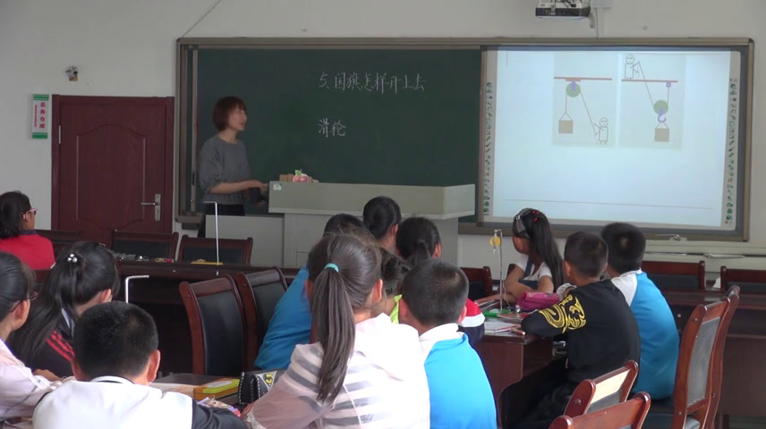 苏教2001版科学五下《5国旗怎样升上去》辽宁唐老师-市一等奖