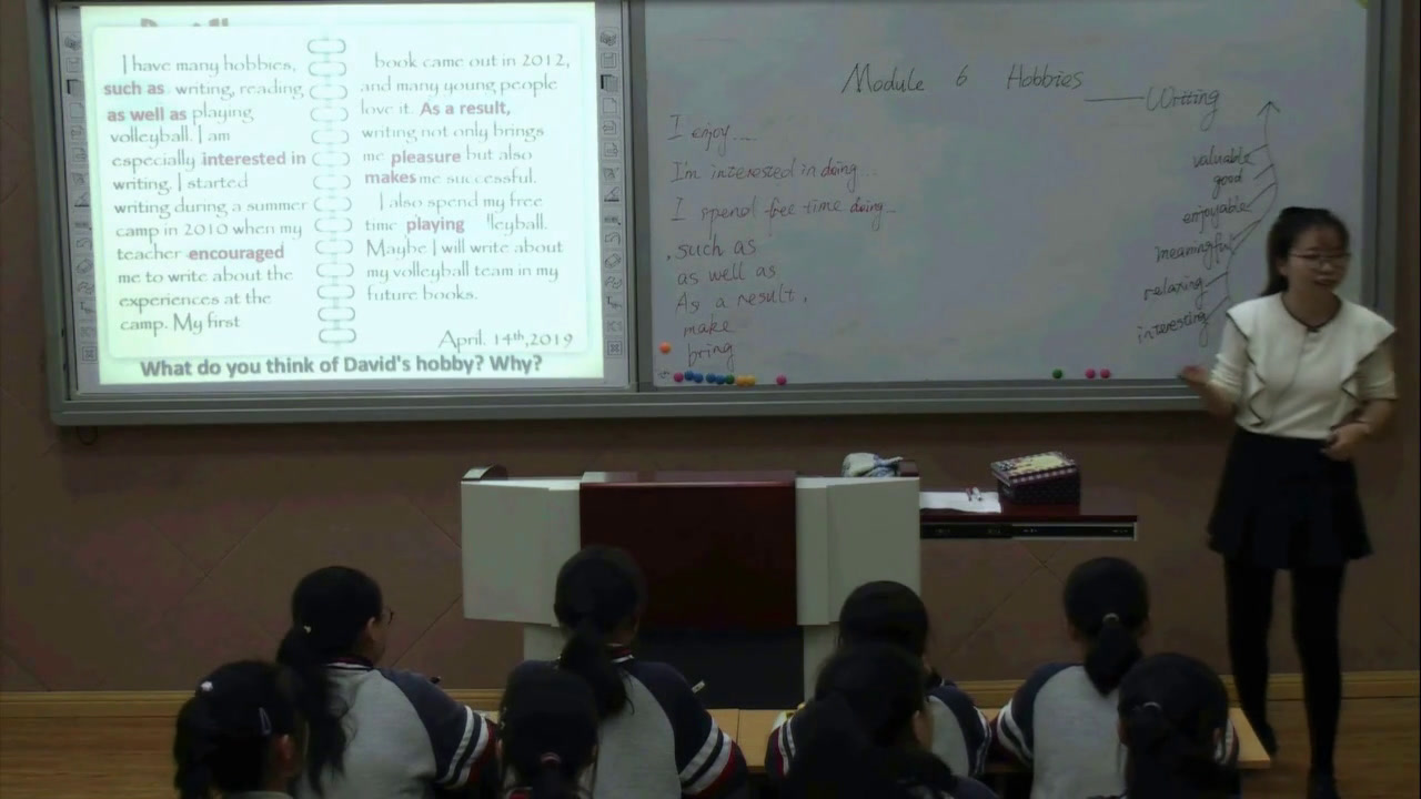 外研版英语八下 Module 6《Unit 3 Language in use》浙江陈老师-市一等奖