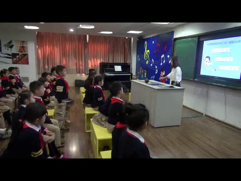 苏少版音乐二下《听在钟表店里》江苏唐老师-市一等奖