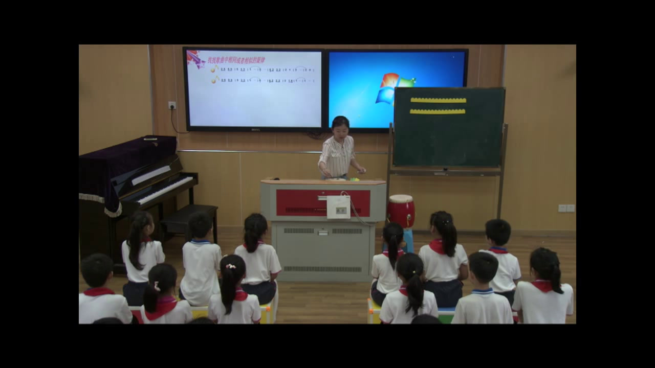 苏少版音乐二下《听我家小院嘴巴多灯官报灯名》江苏杨老师-全国一等奖