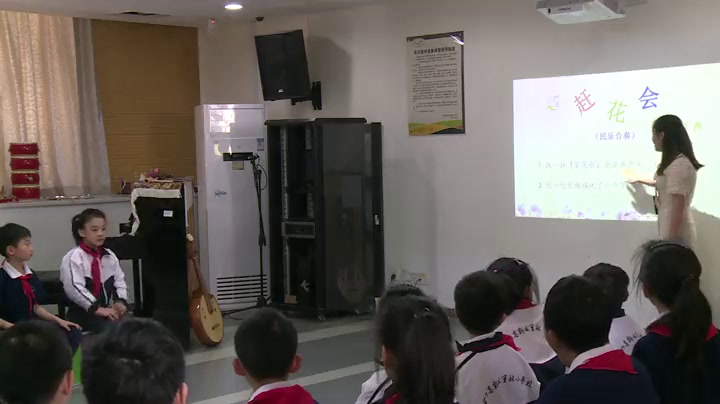 苏少版音乐三下《动小小音乐剧（赶花会）我的编创（对鲜花）歌表演（编花篮）》江苏吴老师-县级优课