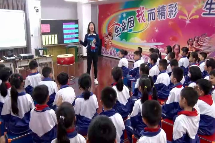 花城粤教版音乐二下《音乐小游戏《雨的节奏》》广东李老师-全国一等奖