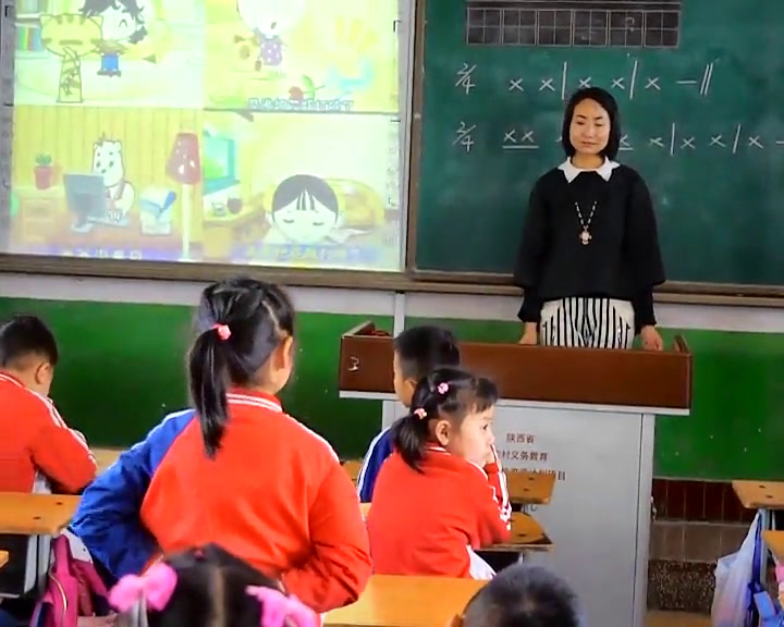 花城粤教版音乐一下《歌曲《好孩子要诚实》》陕西张老师-省一等奖