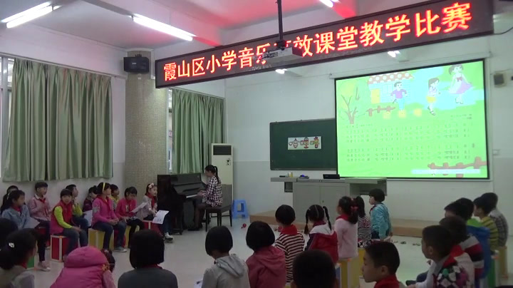 花城粤教版音乐一下《歌曲《划船比赛》》广东陈老师-市一等奖