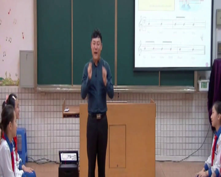 花城粤教版音乐四下《学吹竖笛（二）》广东张老师-县级优课