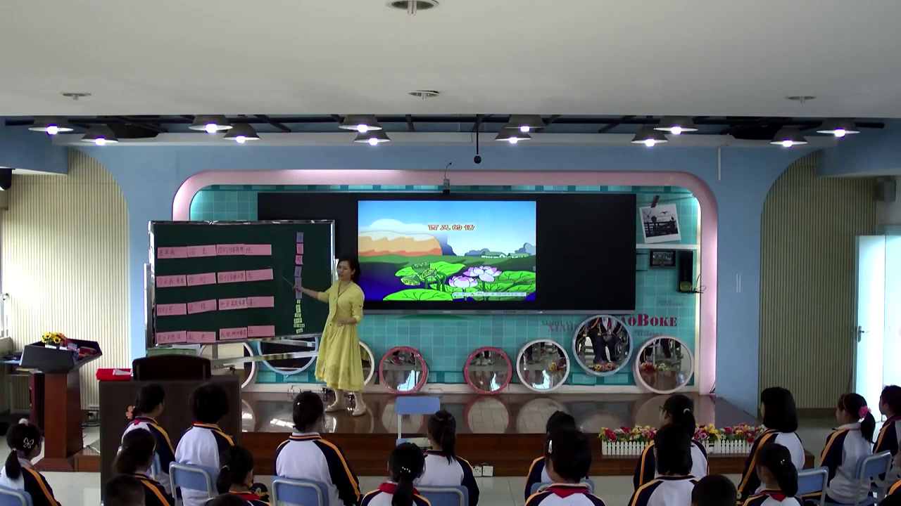 花城粤教版音乐四下《歌曲《西风的话》》广东曾老师-市一等奖