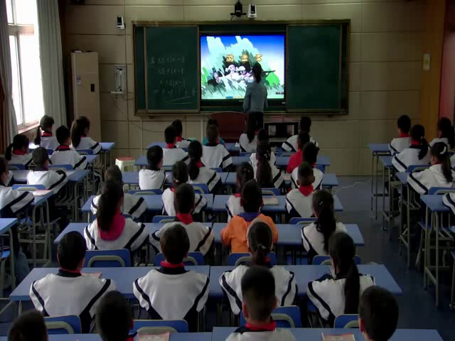 花城粤教版音乐三下《歌曲《游击军》》陕西陈老师-县级优课