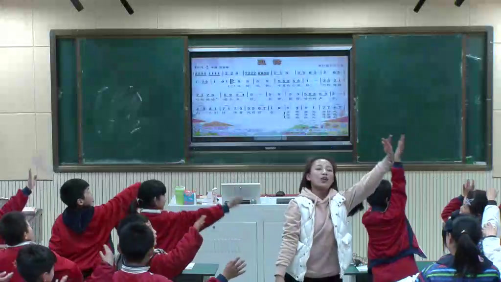 花城粤教版音乐三下《歌曲《风铃》》安徽梅老师-县级优课