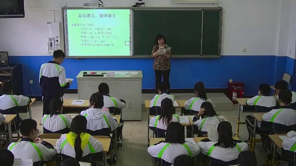 语文2011课标版八下《22.桃花源记》辽宁石老师-市一等奖