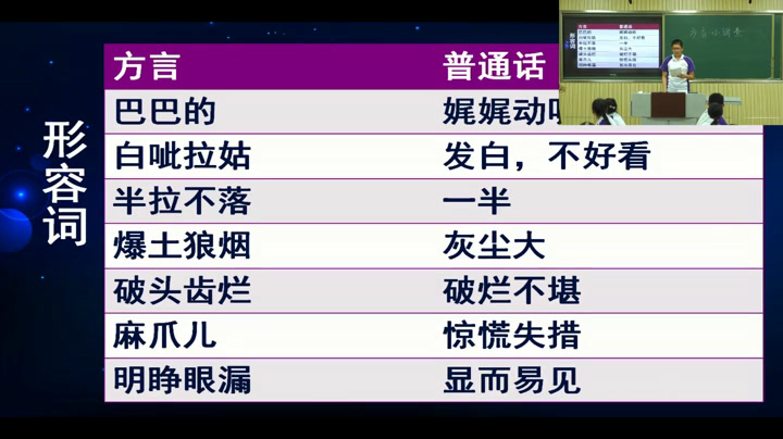 语文2011课标版八下《综合性学习方言小调查》辽宁任老师-市一等奖