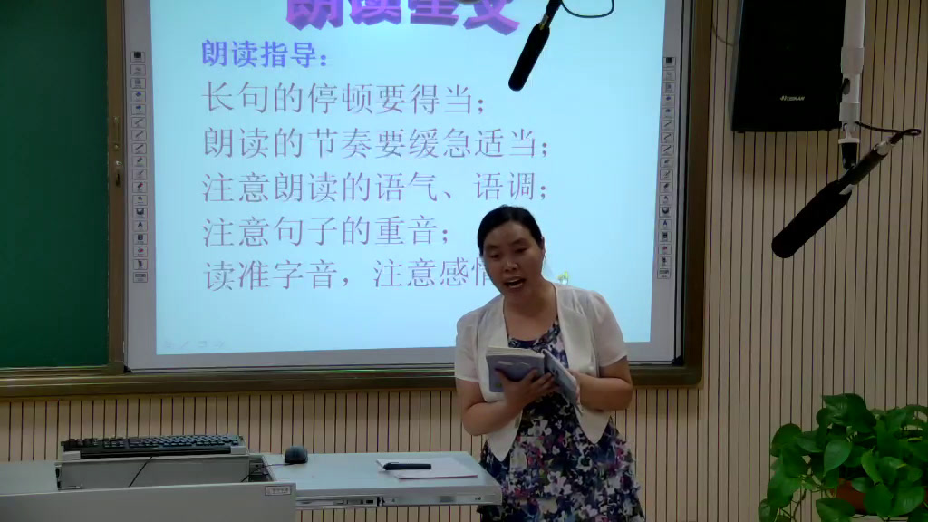 苏教版语文八下《三紫藤萝瀑布》河南陈老师-市一等奖