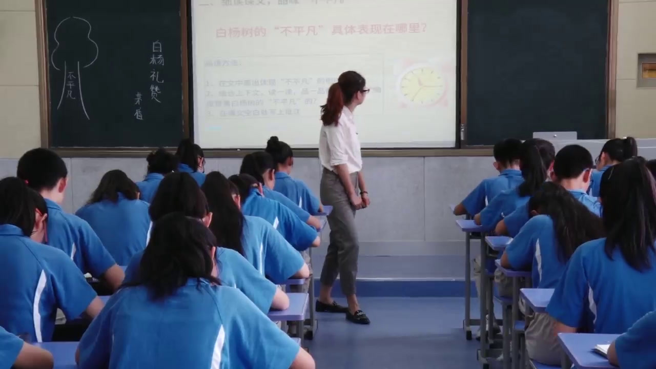 苏教版语文八下《二白杨礼赞》宁夏常老师-市一等奖