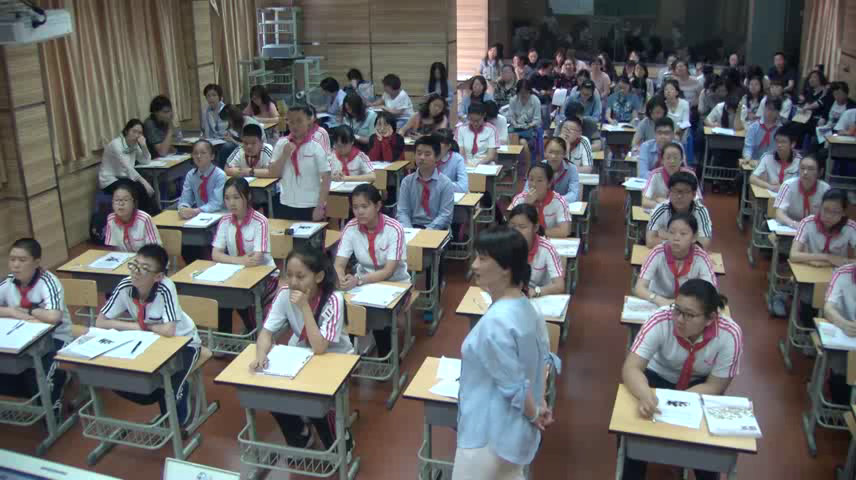 泸教版语文七下《用我们的眼睛去，》上海市傅老师-