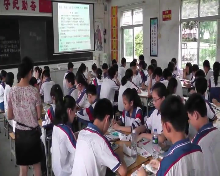 语文2011课标版七上《12纸船》广东邱老师-市一等奖