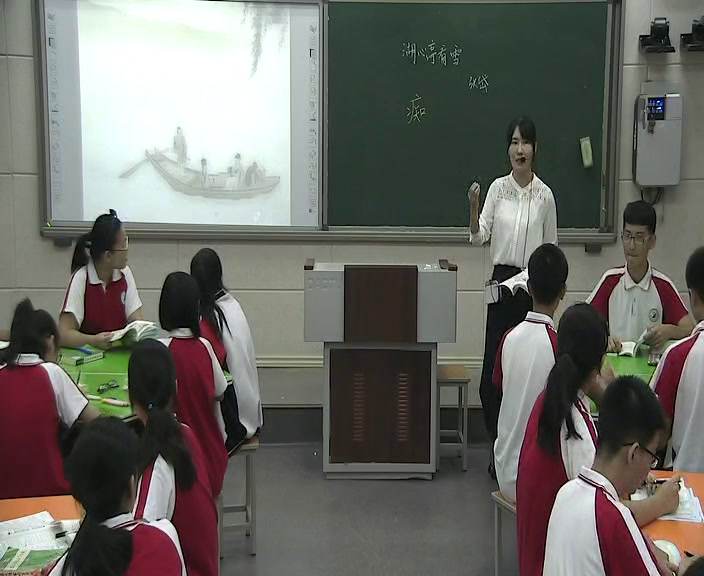 语文2011课标版八上《20.湖心亭看雪》河南张老师-市一等奖
